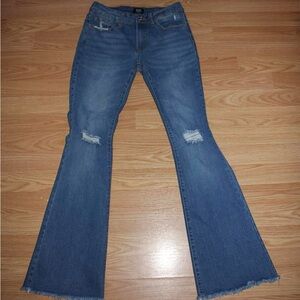Women's Blue Bell Bottom Jeans